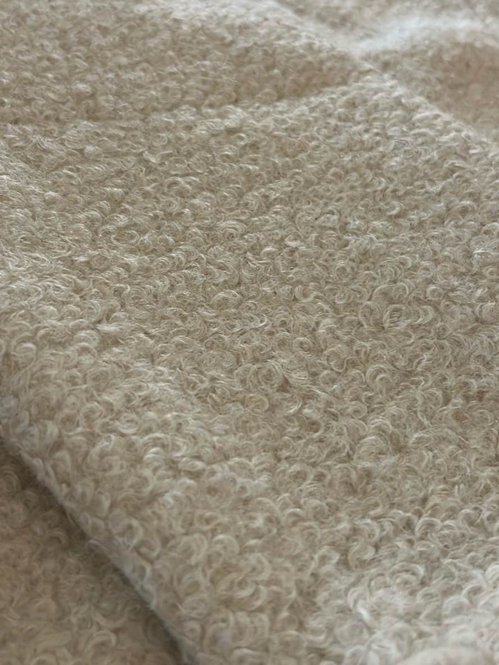 Z Supply Women’s Cream Sherpa Zip Jacket - Picture 7 of 11